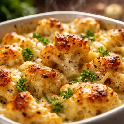 Image of Coliflor con queso sin lácteos