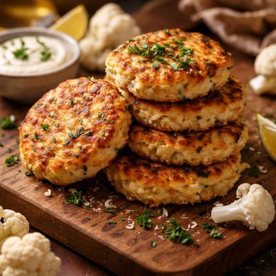Image of Cauliflower Cheese Patties