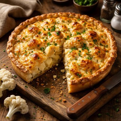 Image of Cauliflower Cheese Pie