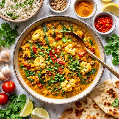 Image of Cauliflower Dal with Panch Phoron