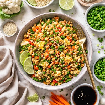 Image of Cauliflower Fried Rice Paleo