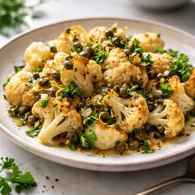 Image of Cauliflower in a Caper Vinaigrette