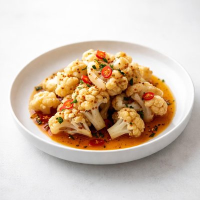 Image of Cauliflower in Hot Vinegar Colifloral Ajo Arriero