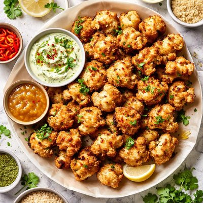 Image of Cauliflower Panko Pakoras