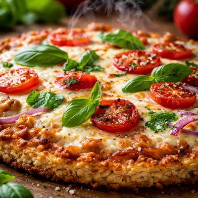 Image of Cauliflower Pizza Crust South Beach Diet