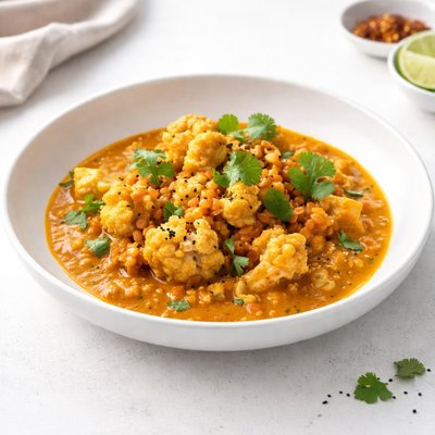 Image of Cauliflower Red Lentil Curry