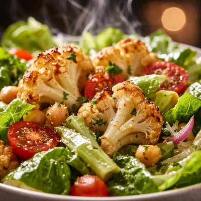 Image of Cauliflower Romaine Salad