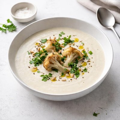 Image of Cauliflower Soup with Parsley