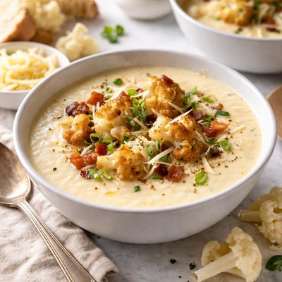 Image of Cauliflower White Cheddar Soup