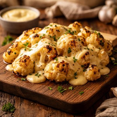 Image of Coliflor con Salsa de Queso