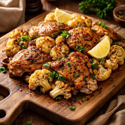 Image of Cauliflower with Chicken