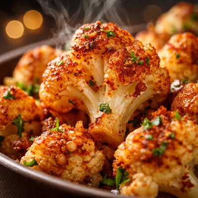 Image of Cauliflower with Garlic and Paprika