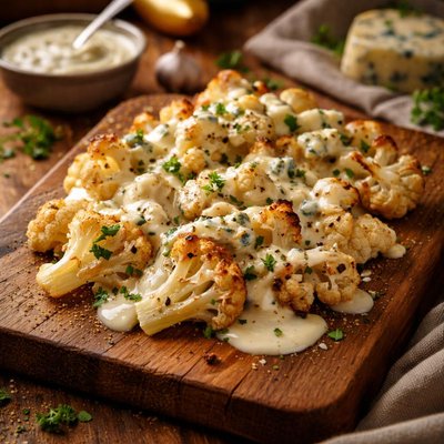 Image of Cauliflower with Gorgonzola Sauce