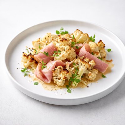 Image of Cauliflower with Ham