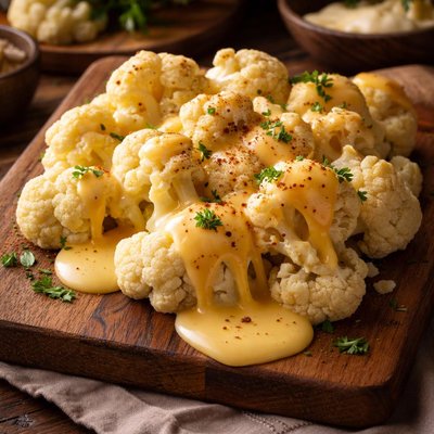 Image of Cauliflower with Quick Cheese Sauce