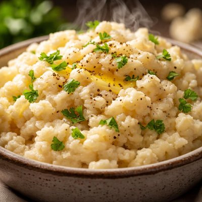 Image of Caulitators Cauliflower Low Carb Mock Mashed Potatoes