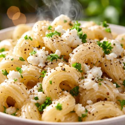 Image of Cavatappi and Goat Cheese