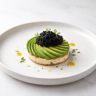 Image of Caviar Avocado Appetizer