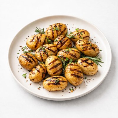Image of Cayenne and Rosemary Potatoes on the Grill