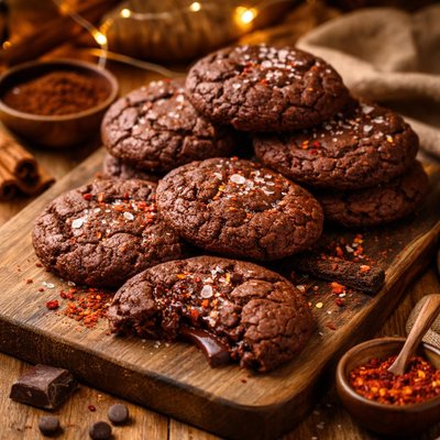 Image of Cayenne Chocolate Cookies