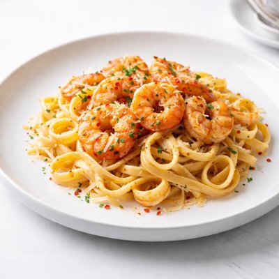 Image of Cayenne Shrimp Fettuccine