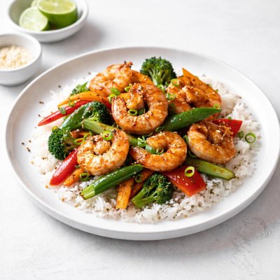 Image of Cayenne Shrimp Stir Fry
