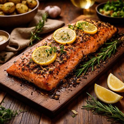 Image of Cedar Board Salmon