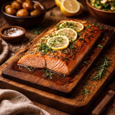 Image of Cedar Planked Salmon
