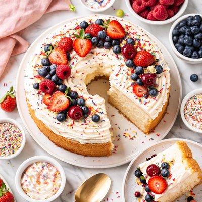 Image of Celebration Angel Food Cake