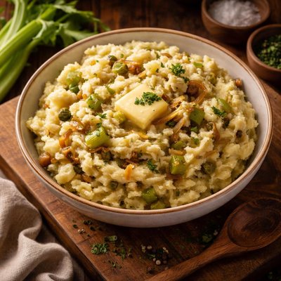 Image of Celery and Onion Mashed Potatoes