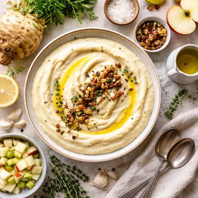 Image of Celery Root and Apple Puree