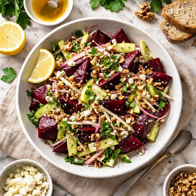 Image of Celery Root and Beet Salad