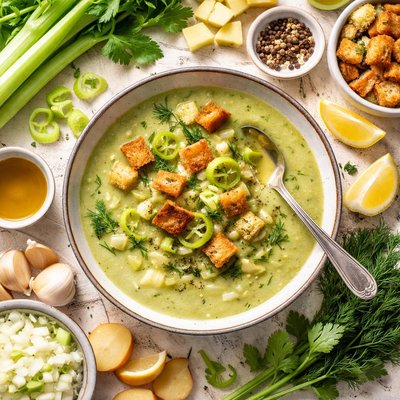 Image of Celery Soup Trafalgar