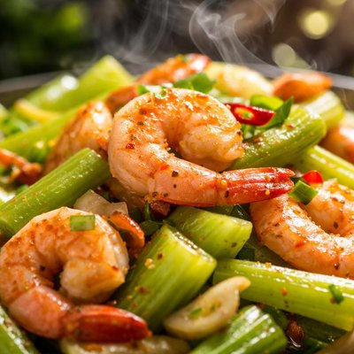 Image of Celery with Shrimp