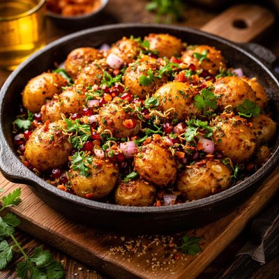 Image of Chaat Pata Aloo Potato Dish