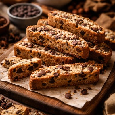 Image of Chai Chocolate Chip Biscotti