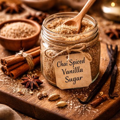 Image of Chai Spiced Vanilla Sugar