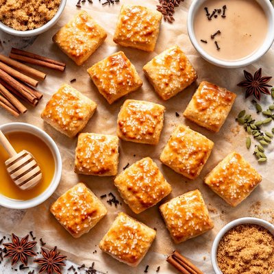 Image of Chai Tea Mini Biscuits