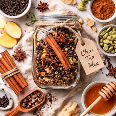 Image of Chai Tea Mix in a Jar