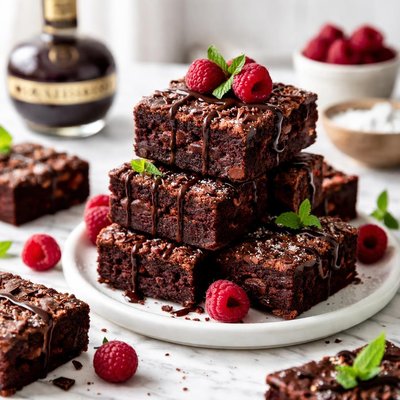 Image of Chambord Raspberry Brownie Recipe