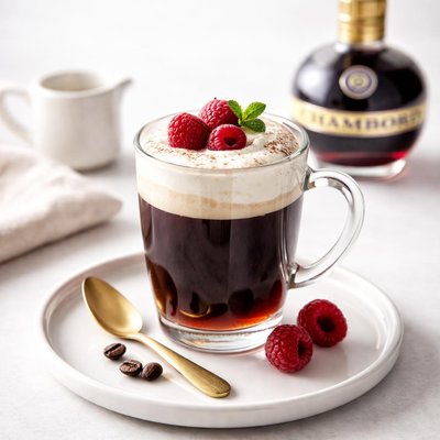 Image of Chambord Raspberry Liqueur Coffee