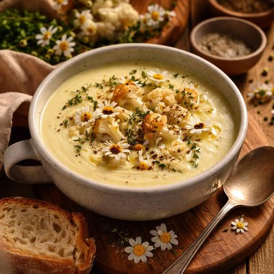 Image of Chamomile Cauliflower Soup