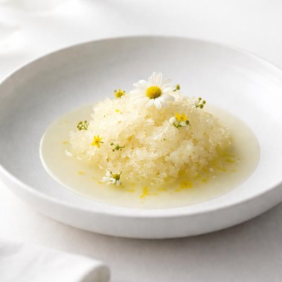 Image of Chamomile Granita Ice Water
