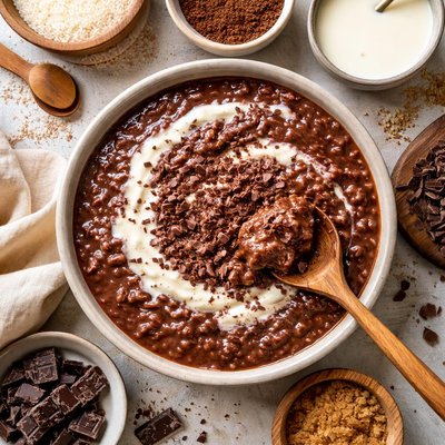 Image of Champorado Chocolate Rice Pudding