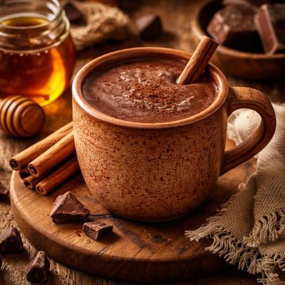 Image of Champurrado with Honey Mexican Hot Chocolate