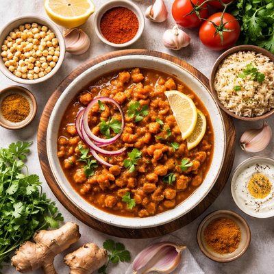 Image of Chana Masala Bajo en Sodio