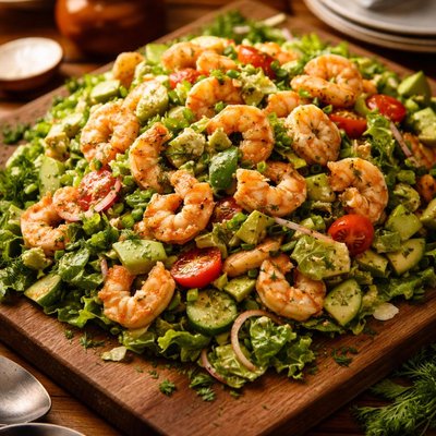 Image of Chandras Easy Shrimp Salad