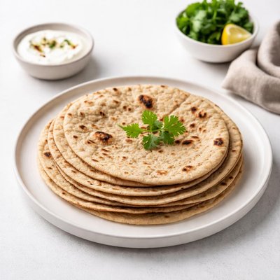 Image of Chapatis Indian or Kenyan Wholewheat Flatbread