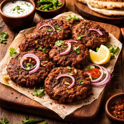 Image of Chapli Kebab Spiced Lamb Patties