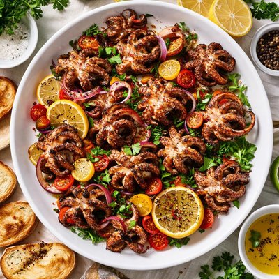 Image of Char Grilled Baby Octopus